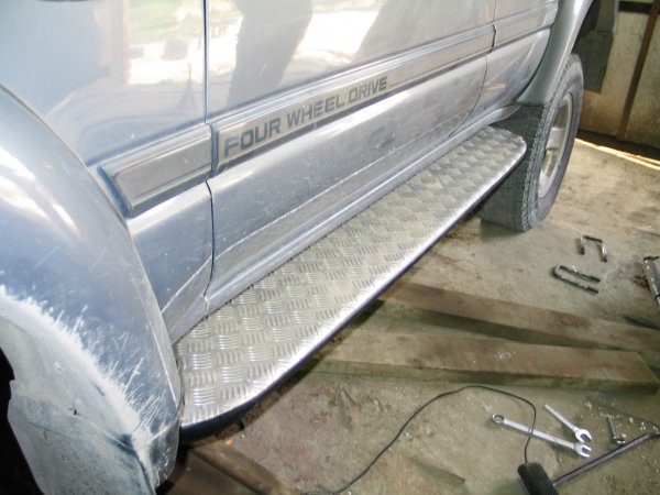 силовые подножки на Toyota Landcruiser 80