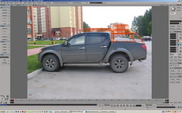 Mitsubishi L200 дуга - 3D-модель