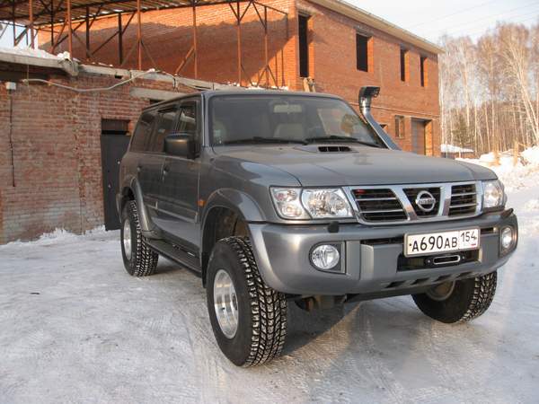 Patrol Y61 – подвеска, лебедка, пороги, шноркель, защита, коляски