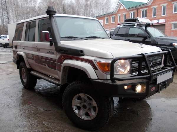 Toyota Land Cruiser 76 – подвеска, бампера, лебедки, шноркель, свет